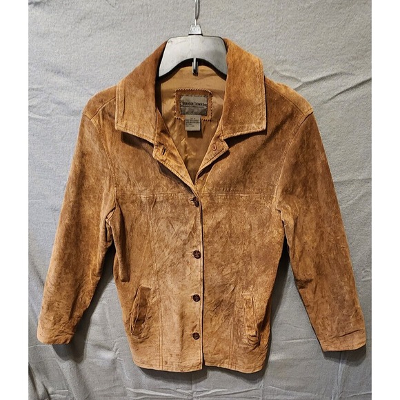 Brandon‎ Thomas 100% Leather Jacket/Coat Womens Medium - Picture 1 of 6